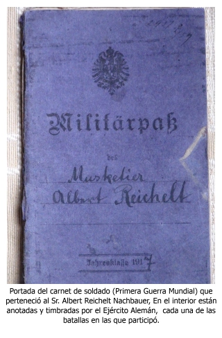 3.CarnetSoldadoAlbert Reichelt