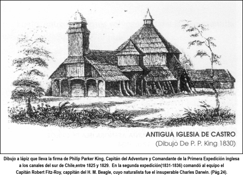 Antigua Iglesia Castro 1830